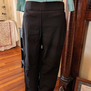 Black stretch pants